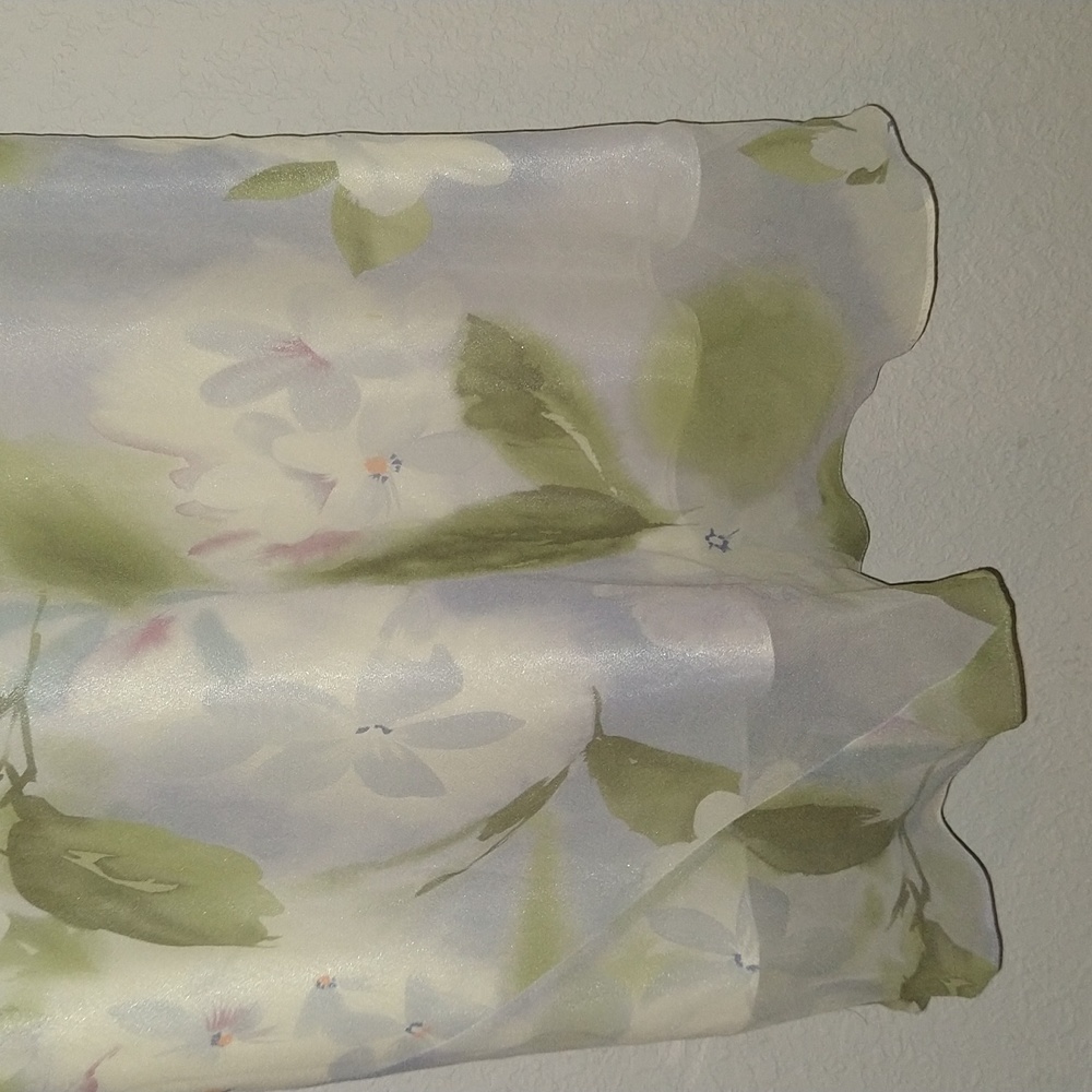 Liz Claiborne VTG Dreamy delicate,8, flutter sleeve - Picture 7 of 13